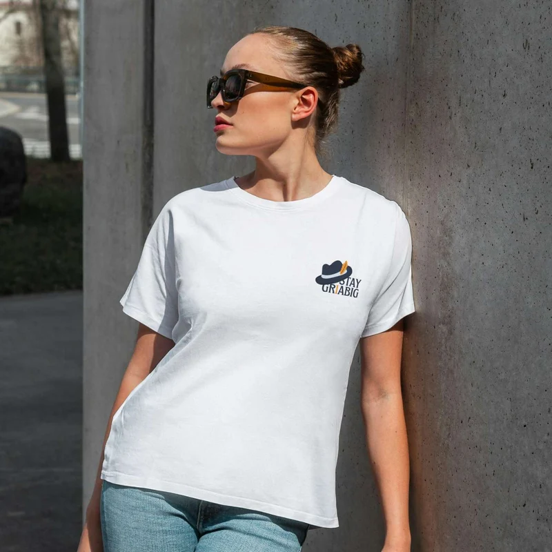 Damen T-Shirt "Stay Griabig"