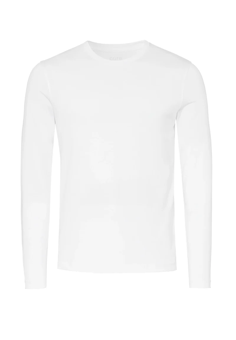 6002-91970 - Shirt Rundhals slim fit - weiss