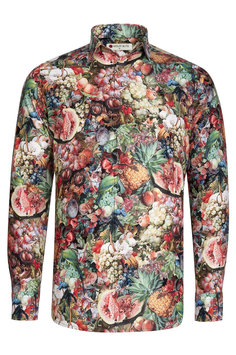 Tutti Frutti - Anton Hartinger Print Long Sleeve Shirt for Men
