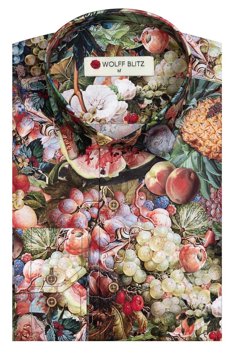 Tutti Frutti - Anton Hartinger Print Long Sleeve Shirt for Men