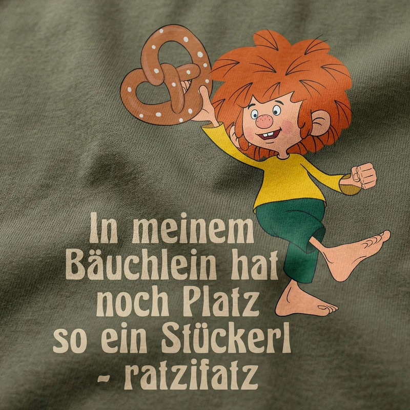 ®Pumuckl T-Shirt Damen "Brezn Stückerl"