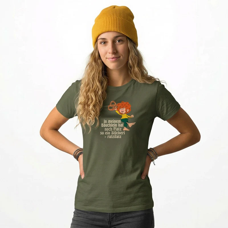 ®Pumuckl T-Shirt Damen "Brezn Stückerl"