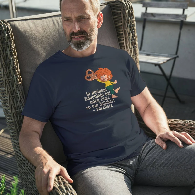 ®Pumuckl T-Shirt Herren "Brezn Stückerl"