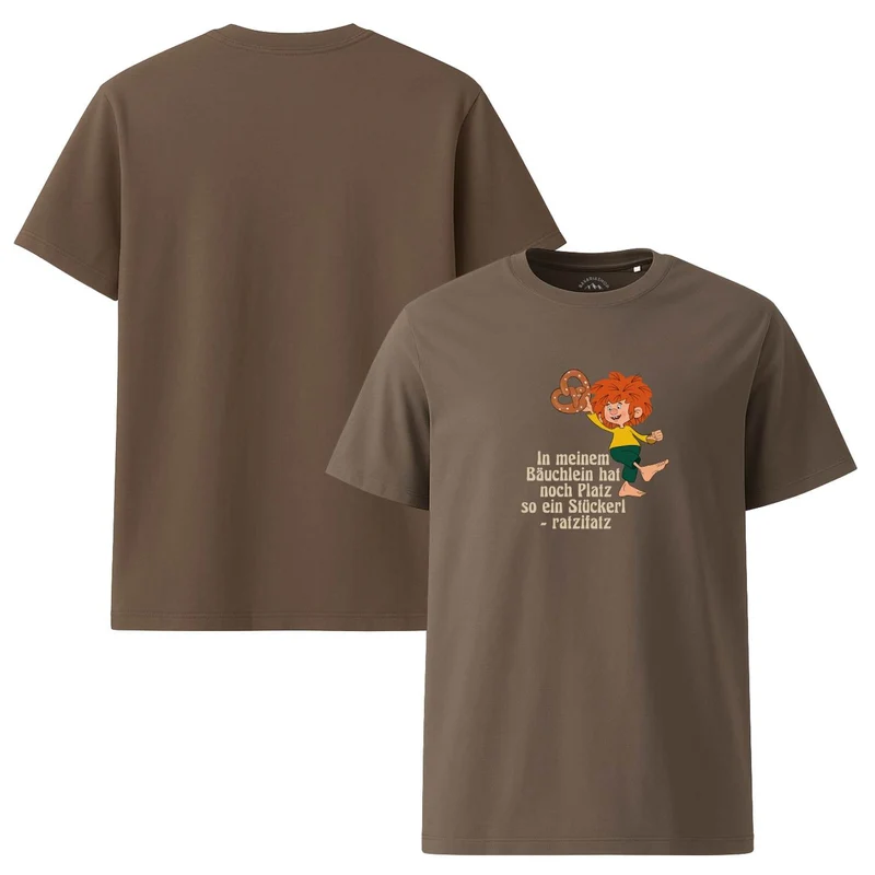 ®Pumuckl T-Shirt Herren "Brezn Stückerl"