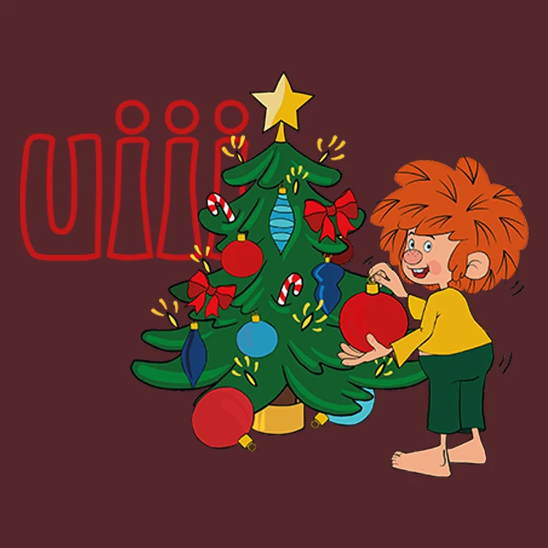 ®Pumuckl Hoodie "uiii Weihnachten"