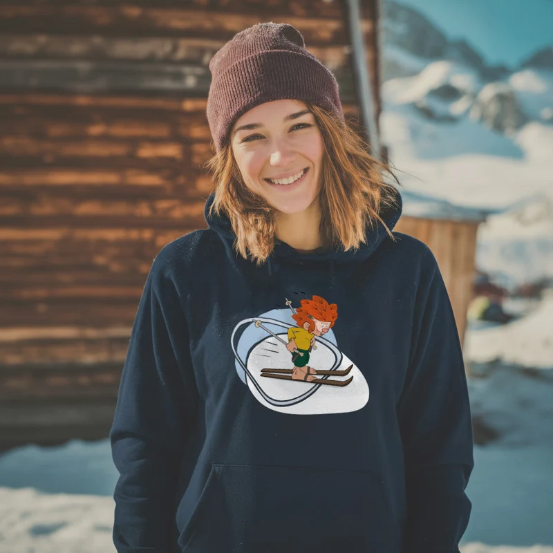 ®Pumuckl Hoodie "Skifahren"