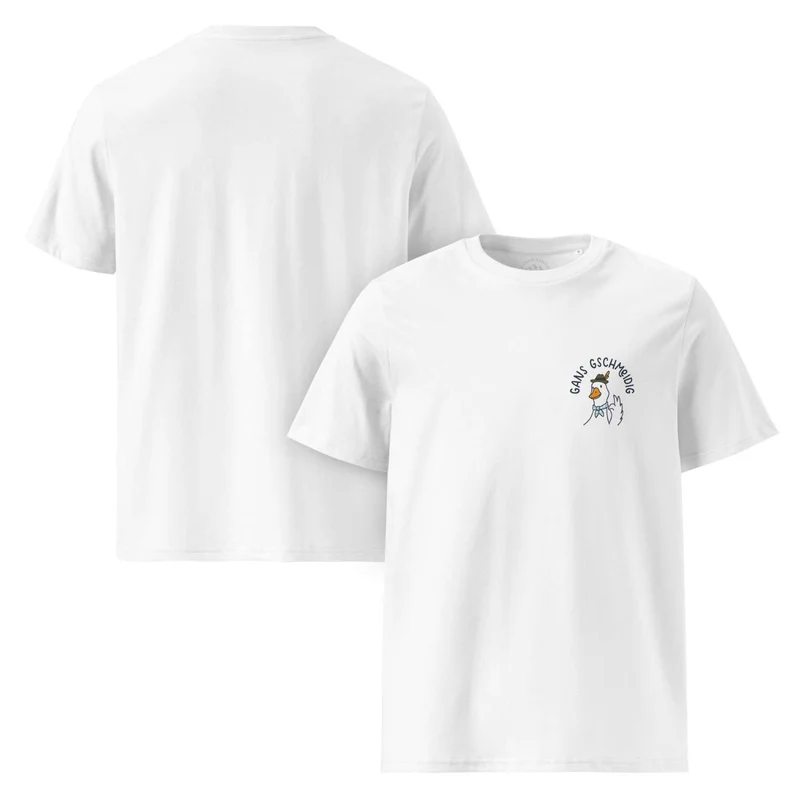 Herren T-Shirt "Gans gschmeidig"