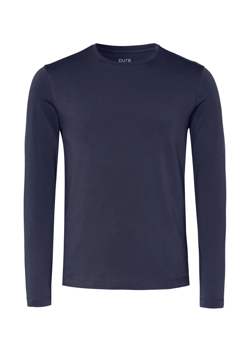 6002-91970 - Shirt Rundhals slim fit - blau