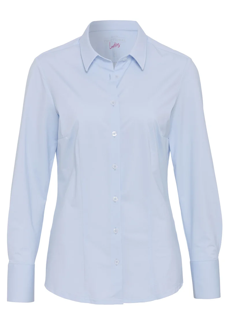 4030-91900 - Functional Bluse Slim Fit - blau