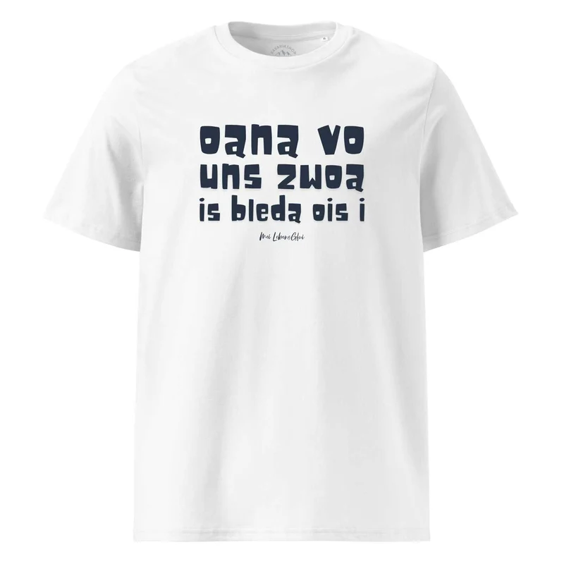Herren T-Shirt "Oana vo uns zwoa"