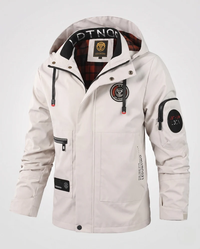Herren Funktionale Outdoor-Jacke Nord Taschen