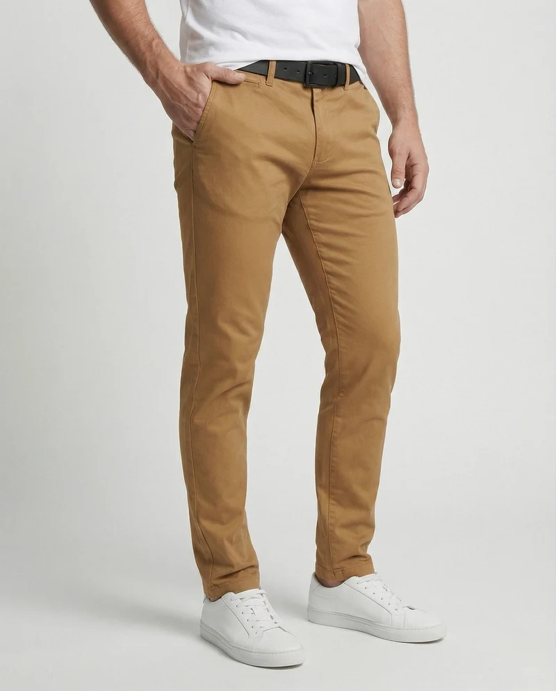Herren Chinohose Slim Fit modern - Arvani