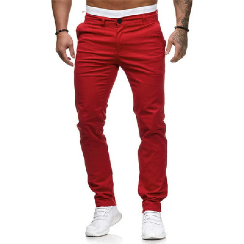 Herren Chinohose Slim Fit modern - Arvani