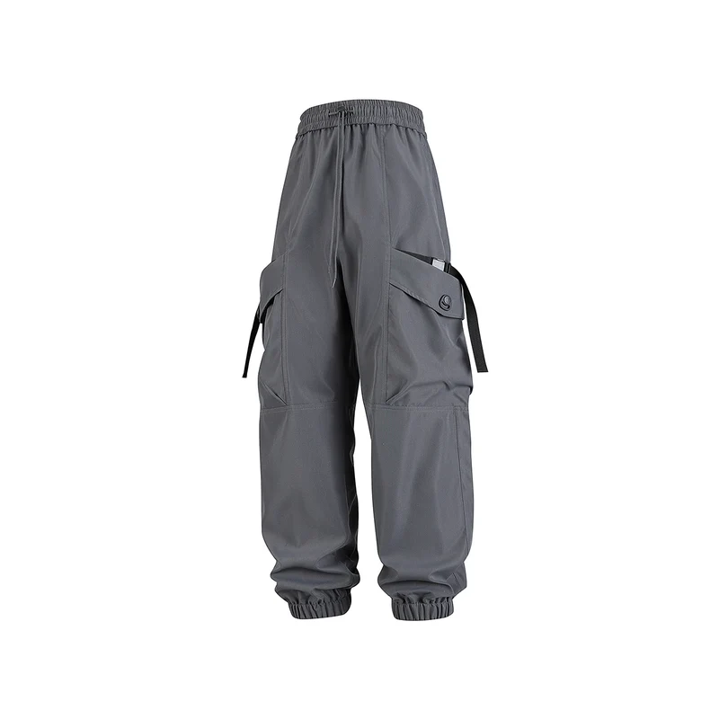 Unisex Weite Technical-Cargo-Jogginghose mit verstellbarem Tunnelzug, großen Klapptaschen und elastischem Knöchelabschluss Nord Taschen