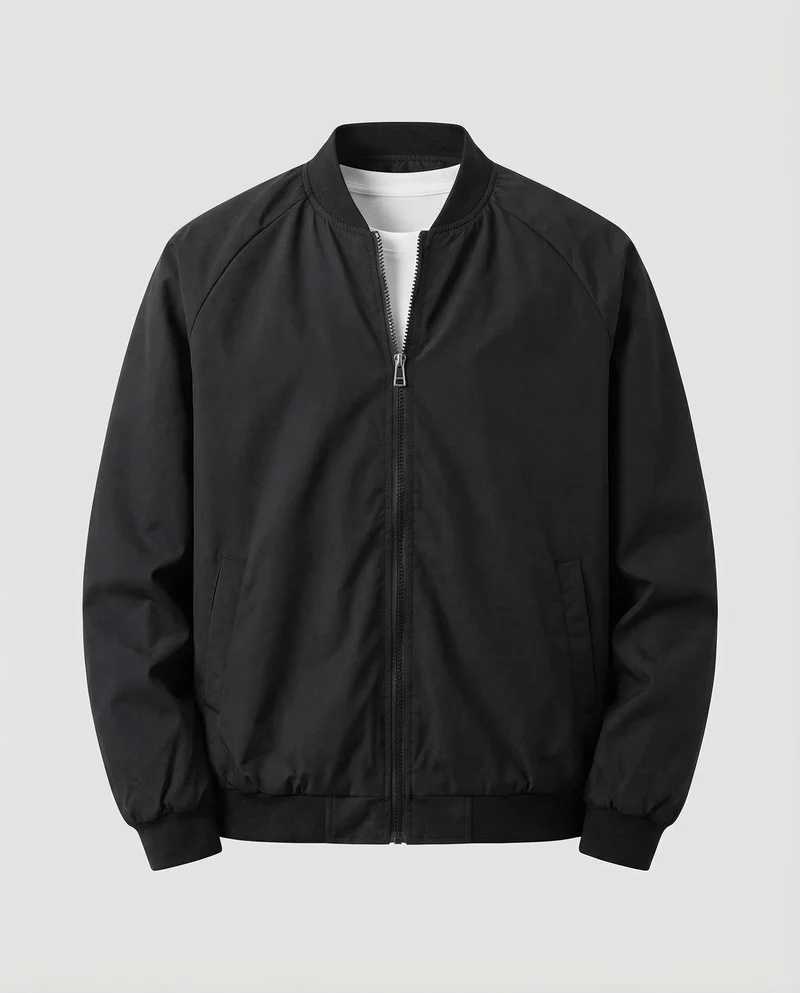 Herren Flight-Blouson Zweiwege-Reißverschluss