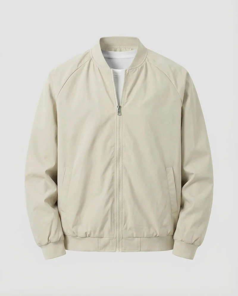 Herren Flight-Blouson Zweiwege-Reißverschluss