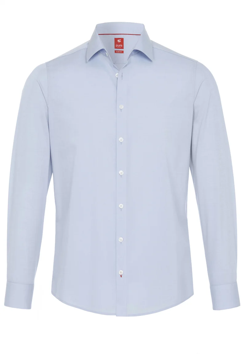 3355-104 - City Hemd Slim Fit - blau