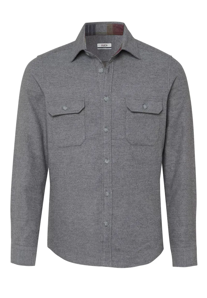 4743-51990 - Casual Overshirt - grau