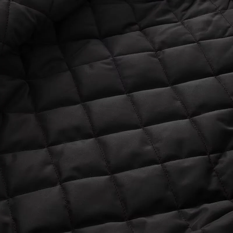 Damen Übergroße Kapuzenjacke im Bomberstil mit Kordzug, reflektierenden Paspeln und elastischem Saum Nord Taschen