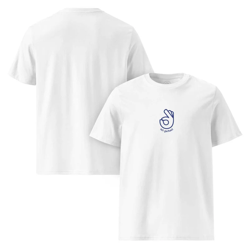 Herren T-Shirt "Nei gschaut" - bayerisches Mundart Gwand