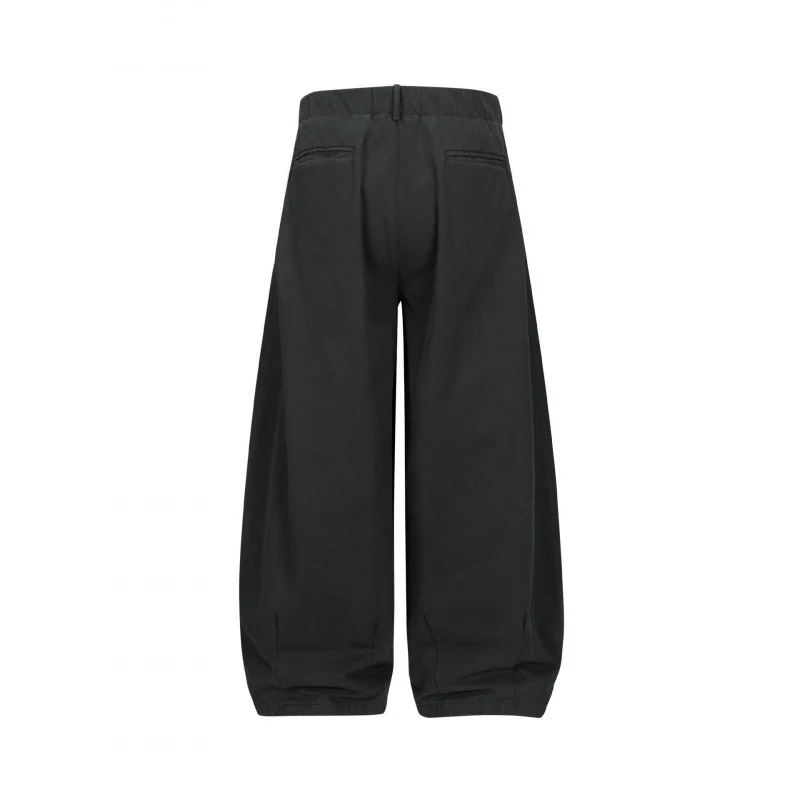 Damen Weite High‑Waist Bundfaltenhose mit ballonförmiger Silhouette Nord Taschen