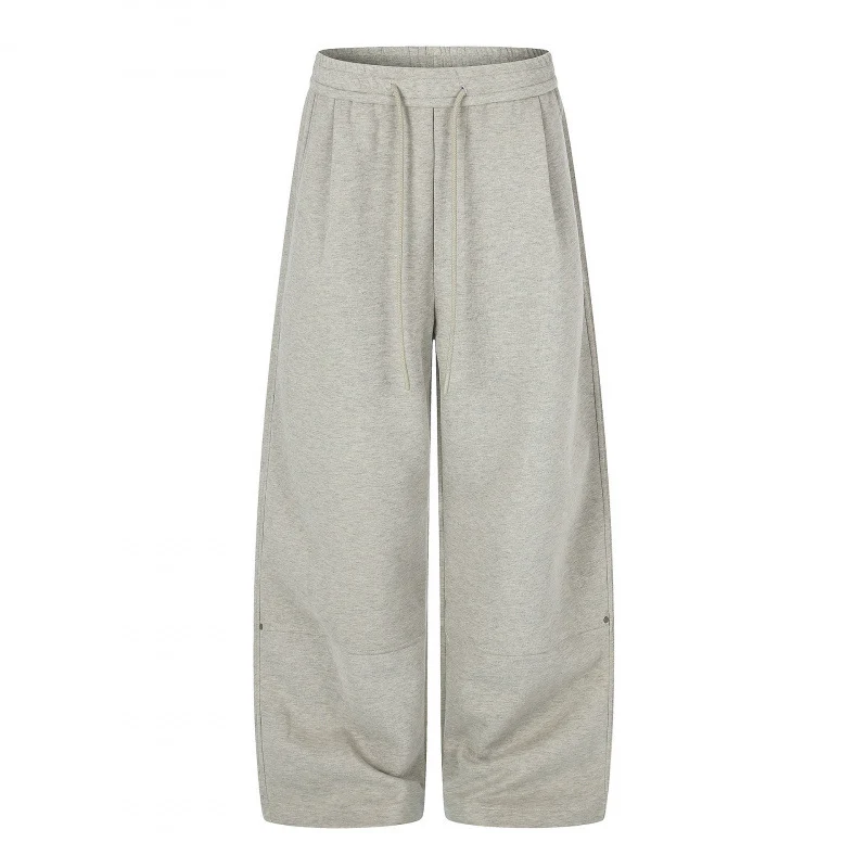 Damen Weite Culotte-Sweathose mit hohem Bund, Tunnelzug und verkürzter Länge Nord Taschen