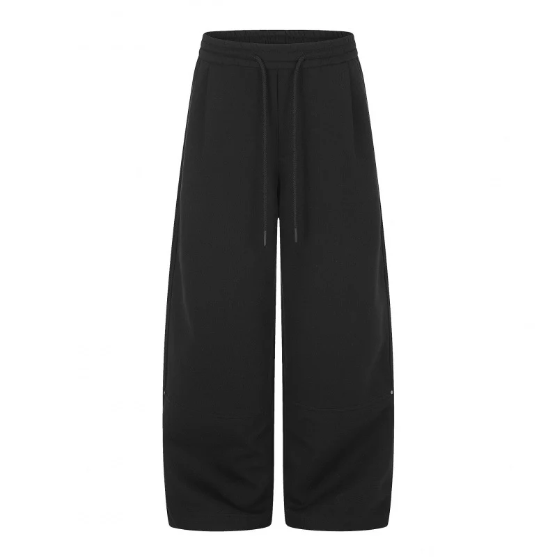 Damen Weite Culotte-Sweathose mit hohem Bund, Tunnelzug und verkürzter Länge Nord Taschen