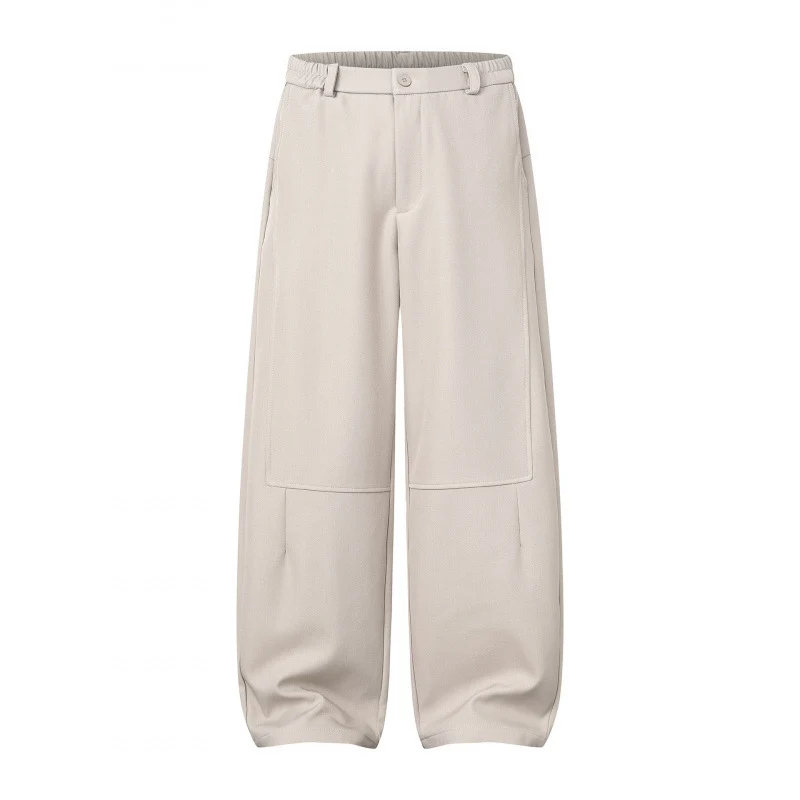 Damen Weite Culotte-Hose mit Kniepatches, elastischem Rückbund und aufgesetzten Taschen Nord Taschen