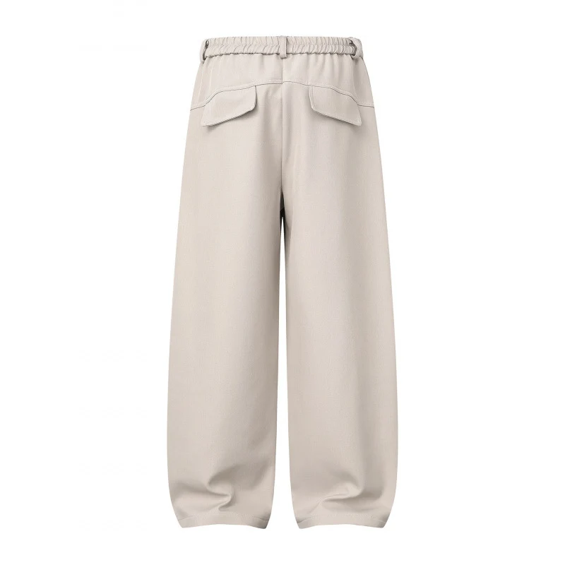 Damen Weite Culotte-Hose mit Kniepatches, elastischem Rückbund und aufgesetzten Taschen Nord Taschen