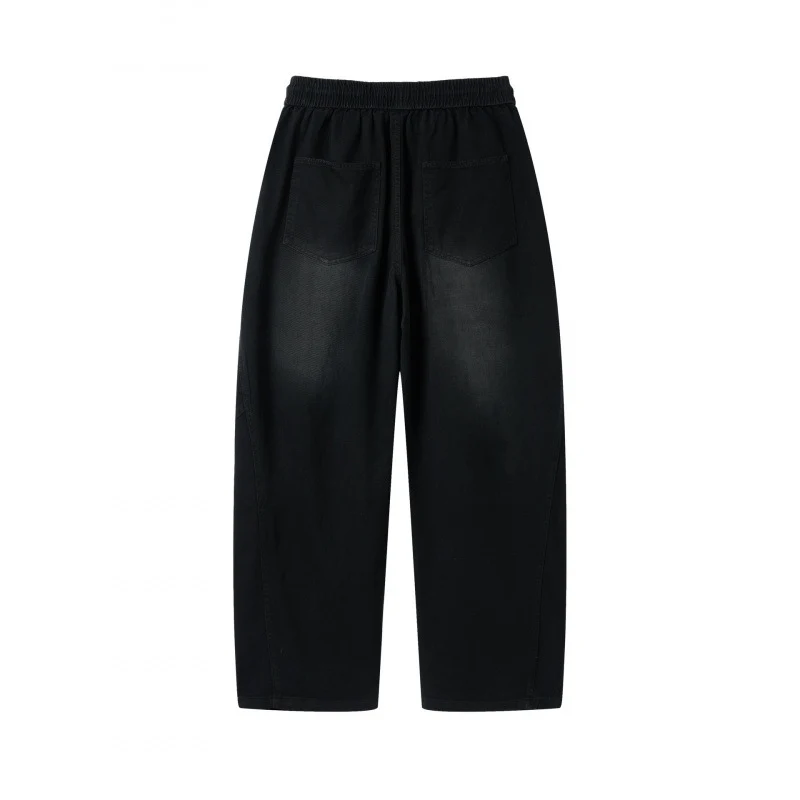 [Damen] Weite Culotte‑Hose mit hohem Elastikbund, Tunnelzug und Eingrifftaschen Nord Taschen