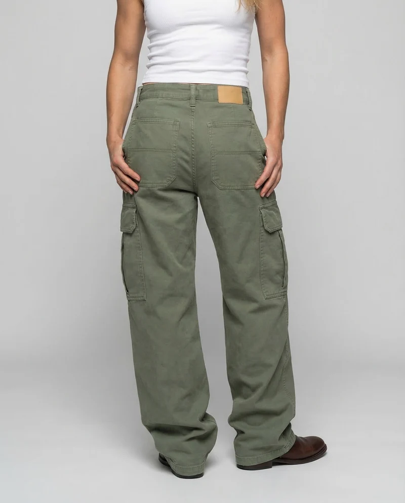 Damen Cargo Hose Weit - Arvani