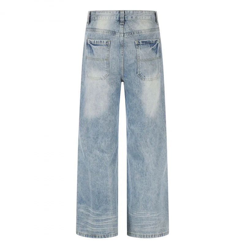 Damen Kurz geschnittene High‑Waist Culotte-Jeans mit weitem Bein, Retro‑Wash und softer Denimqualität Nord Taschen