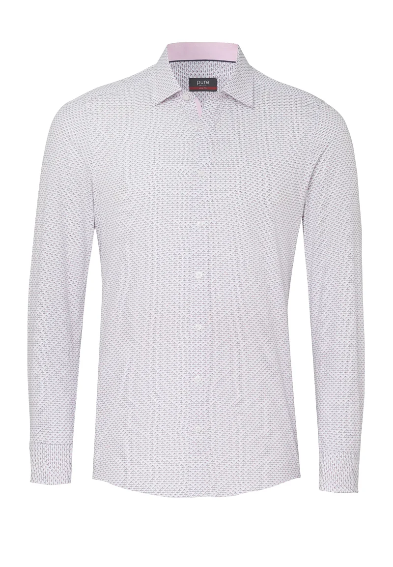 E11001-21104 - City Hemd slim fit - rosa