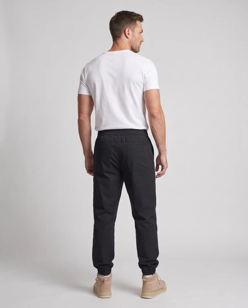 Herren modische Cargo-Hosen mit elastischem Bund und praktischen Seitentaschen Nord Taschen