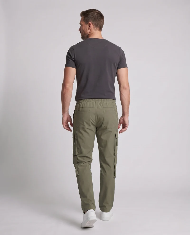 Herrenmode Cargo-Hosen mit mehreren praktischen Taschen Nord Taschen