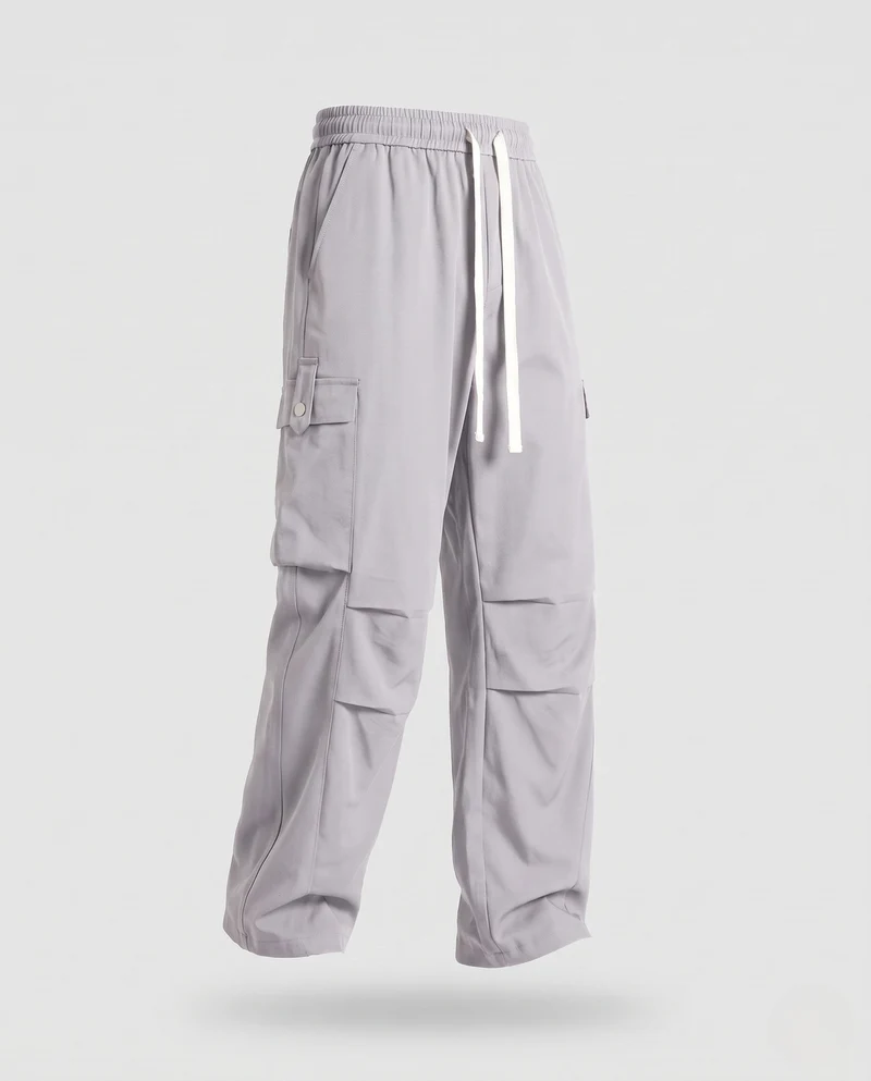 Herrenmode Cargo-Hosen mit hoher Taille und praktischen Taschen Nord Taschen