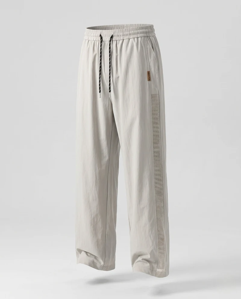 Herren Mode Freizeit Hose mit Atmungsaktiven Einsätzen Nord Taschen