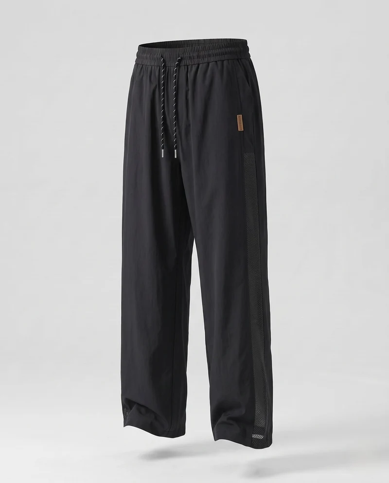 Herren Mode Freizeit Hose mit Atmungsaktiven Einsätzen Nord Taschen