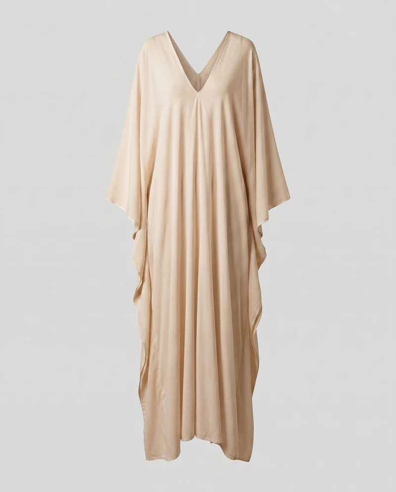 Damen eleganter Kaftan mit fließendem Schnitt