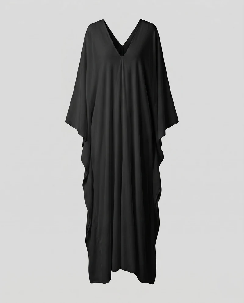 Damen eleganter Kaftan mit fließendem Schnitt