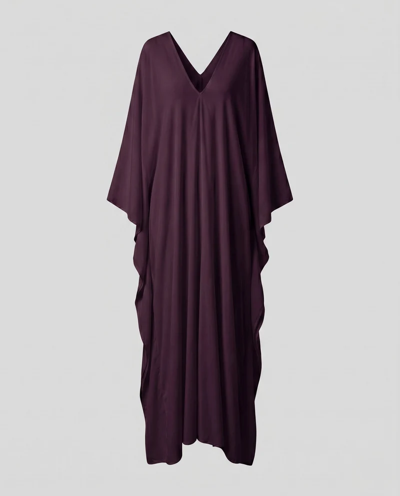 Damen eleganter Kaftan mit fließendem Schnitt