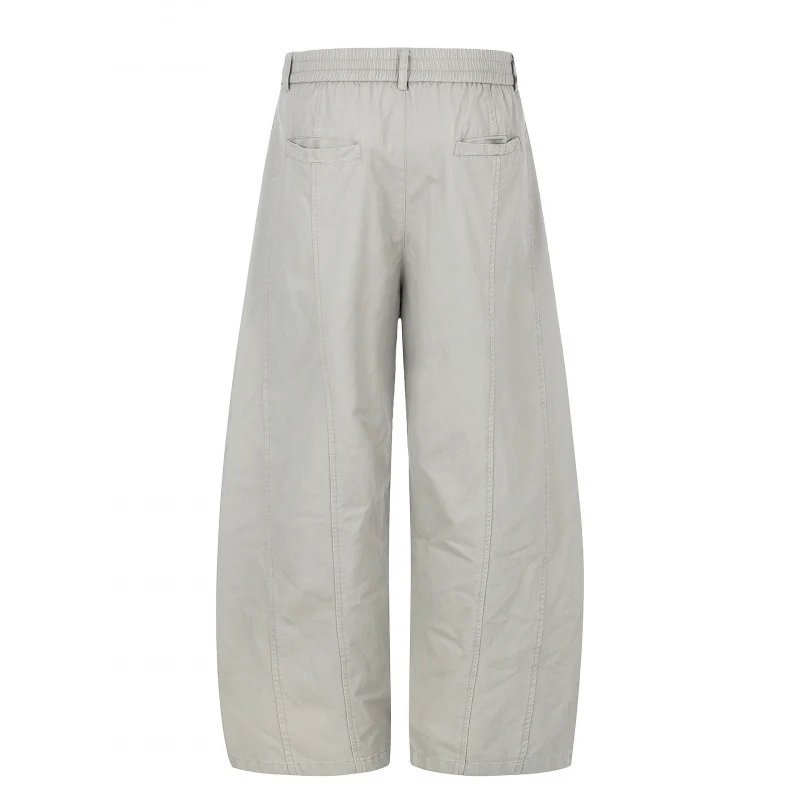 Damen weite Culotte-Hose im Cropped-Look mit elastischem Bund Nord Taschen