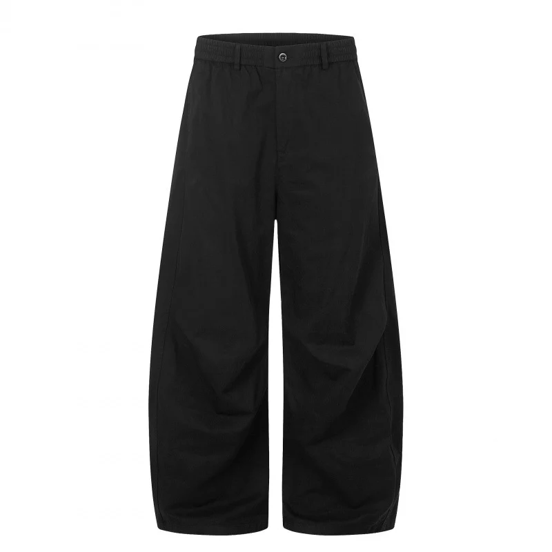 Damen weite Culotte-Hose im Cropped-Look mit elastischem Bund Nord Taschen