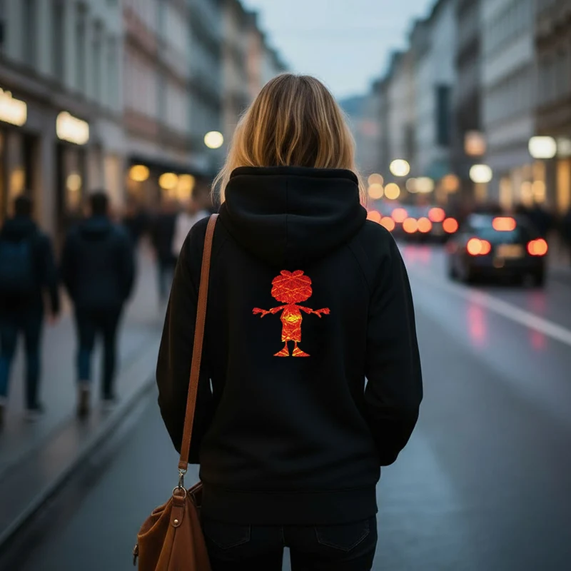 ®Pumuckl Damen Hoodie "Ampel-Edition"