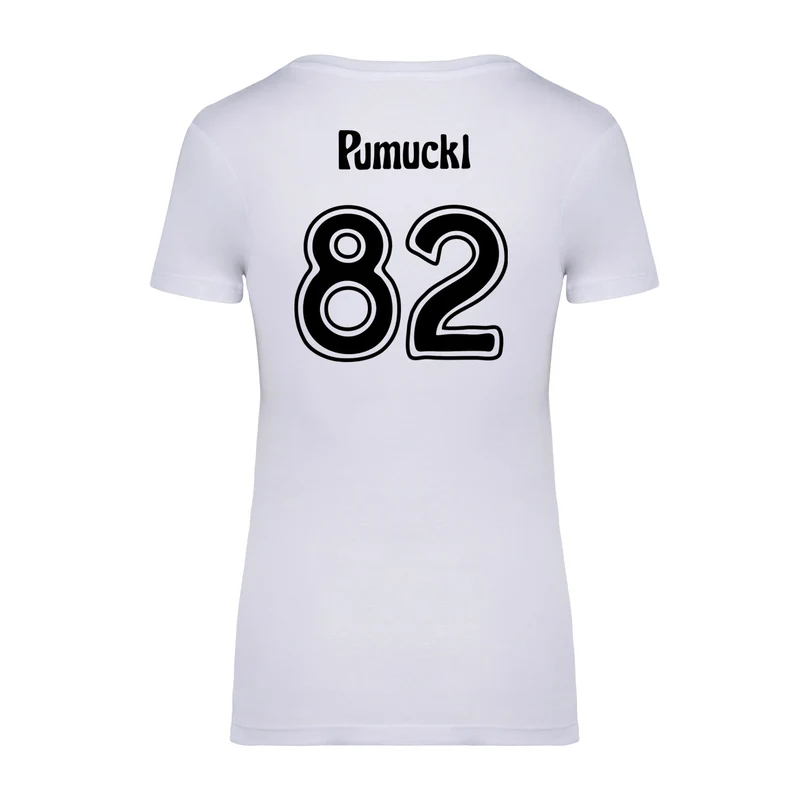 ®Pumuckl Damen T-Shirt "Fußball Kobold"