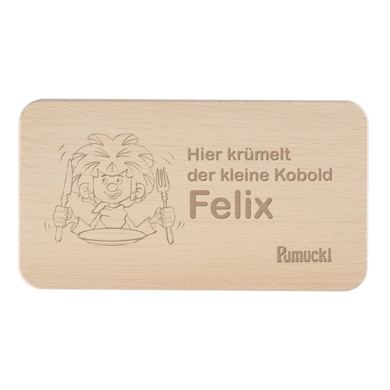 ®Pumuckl Frühstücksbrett mit Wunschname