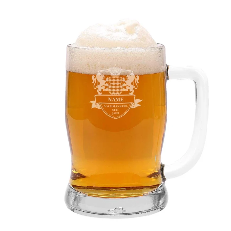 Bierglas mit Wunschgravur