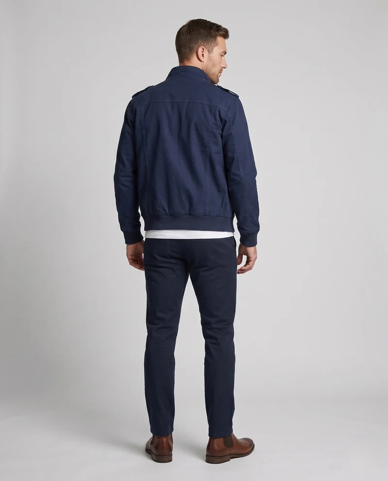 Herren Stylische Feldjacke mit praktischen Taschen Nord Taschen