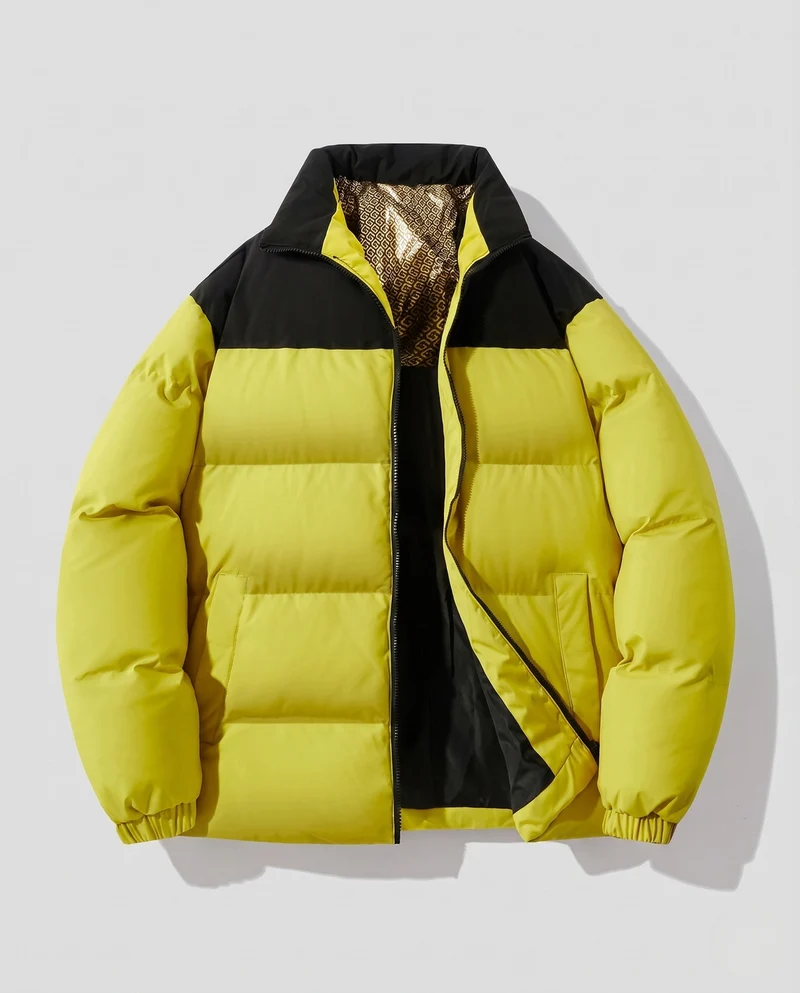 Herren Stylische Steppjacke Nord Taschen