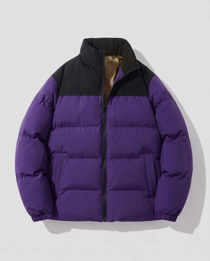 Herren Stylische Steppjacke Nord Taschen